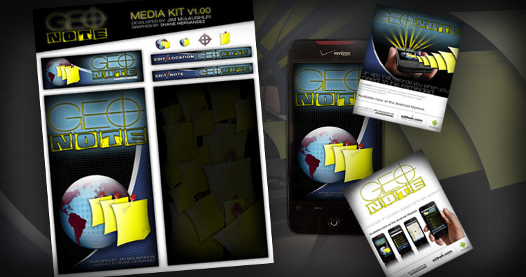 GeoNote Droid Application [Graphics and Collateral / 2010] (3 of 3)