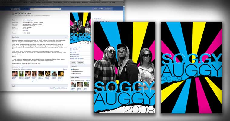 Soggy Auggy 2009 [Facebook Event Flyer / 2009]