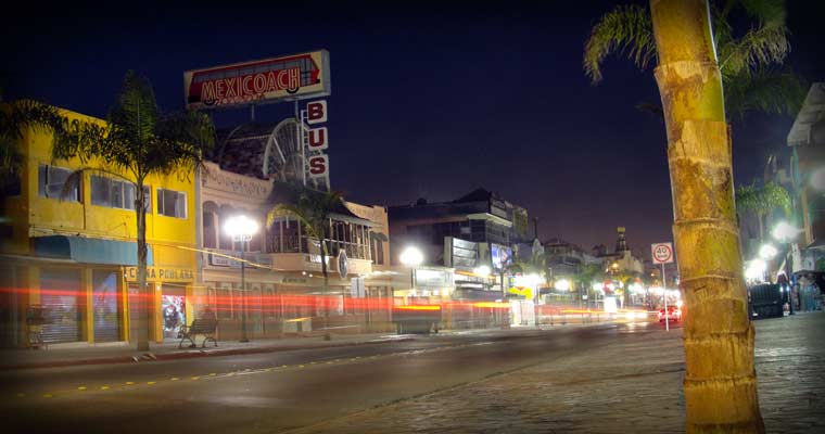 Revolution Street Night Life [Tijuana, Mexico / 2010]