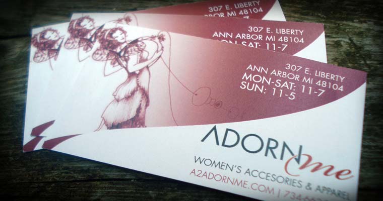 The Bead Gallery / Adorn Me Fashion Boutique [Business Cards / 2009] (3 of 3)