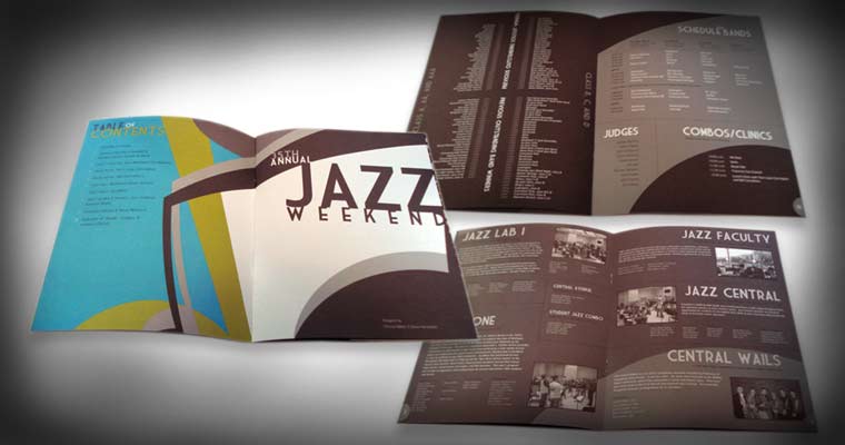 CMU Jazz Weekend [Page Layout and Book Design / 2008] (2 of 3)