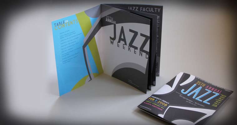 CMU Jazz Weekend [Page Layout and Book Design / 2008] (1 of 3)
