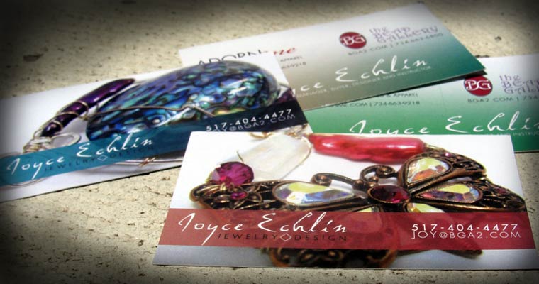 Joyce Echlin: Jewelry Artist [Business Cards / 2009] (1 of 3)